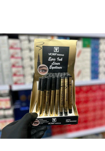 خط چشم ماژیکی ضد آب. ویولت