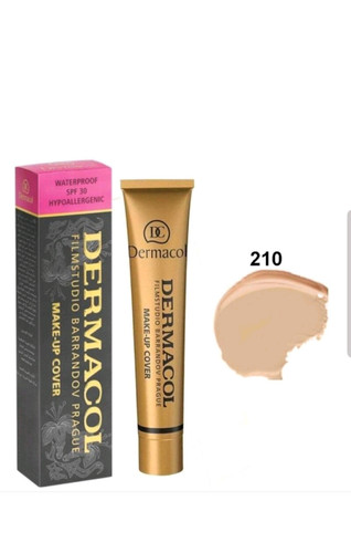 کرم درماکول210 کرم پودر گریم درماکول مخصوص گریم حرفه ای