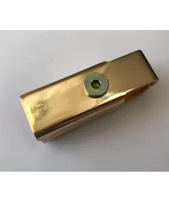 بست 10 سانت فلزی با پیچ و مهره طلایی