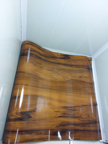 برچسب کابینت ضد آب رنگ چوب پشت سیلور عرض کار 60 وارداتی