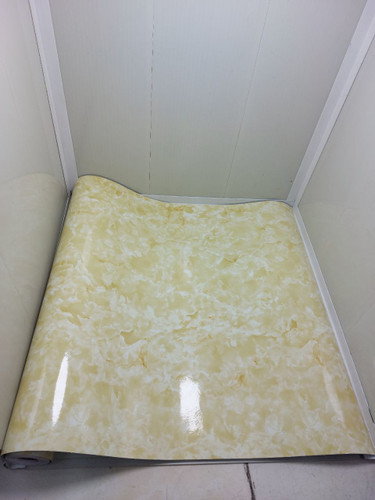 برچسب کابینت طرح طوسی ماربل رگه دار عرض کار ۶۰